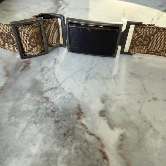 Gucci Dark Brown Leather Belt